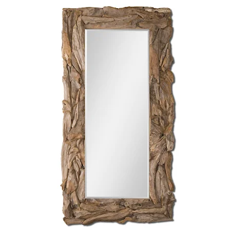 Teak Root Natural Mirror